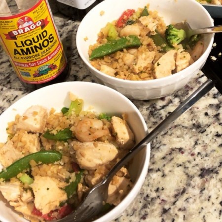 Chicken Cauli Rice Stir Fry